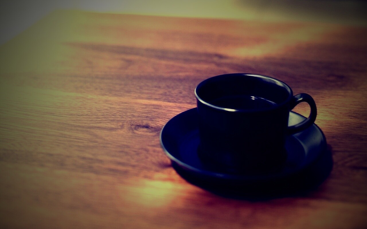 Кофе на столе обои