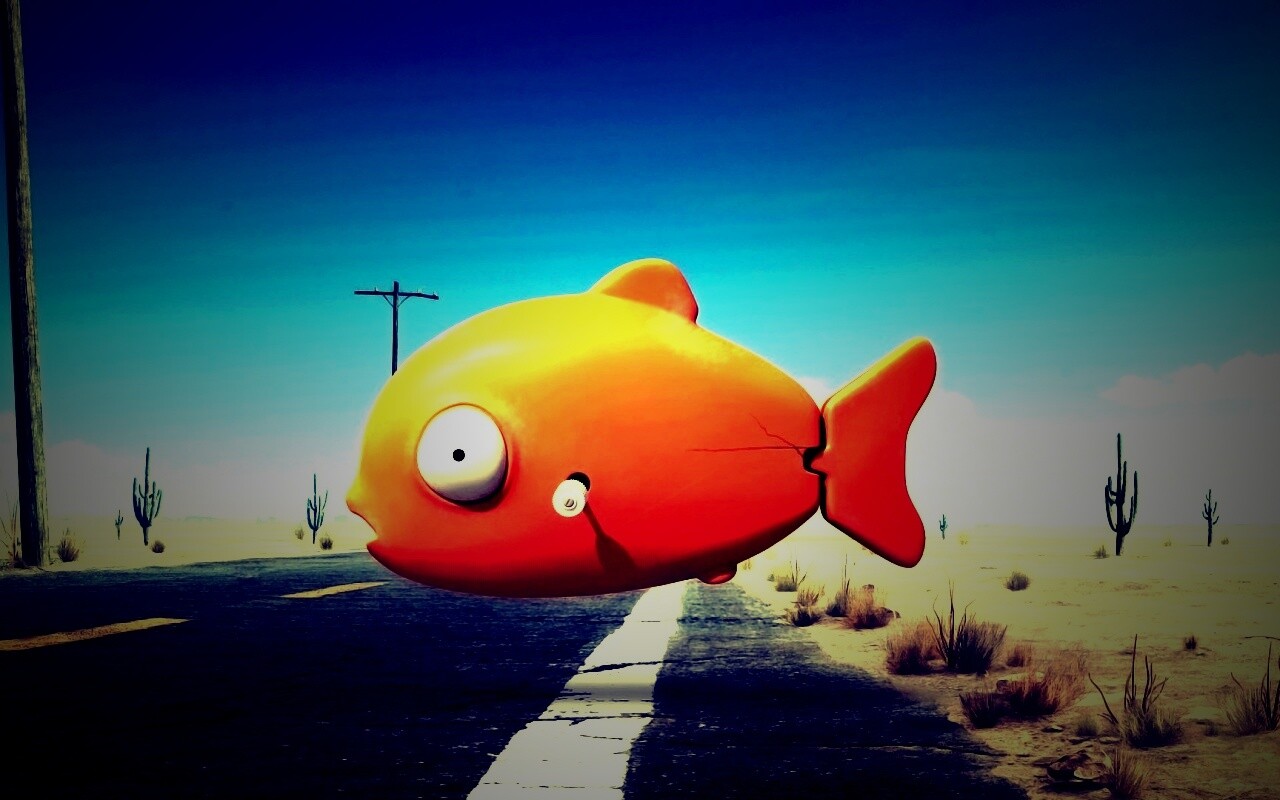 Рыбка из Ранго обои