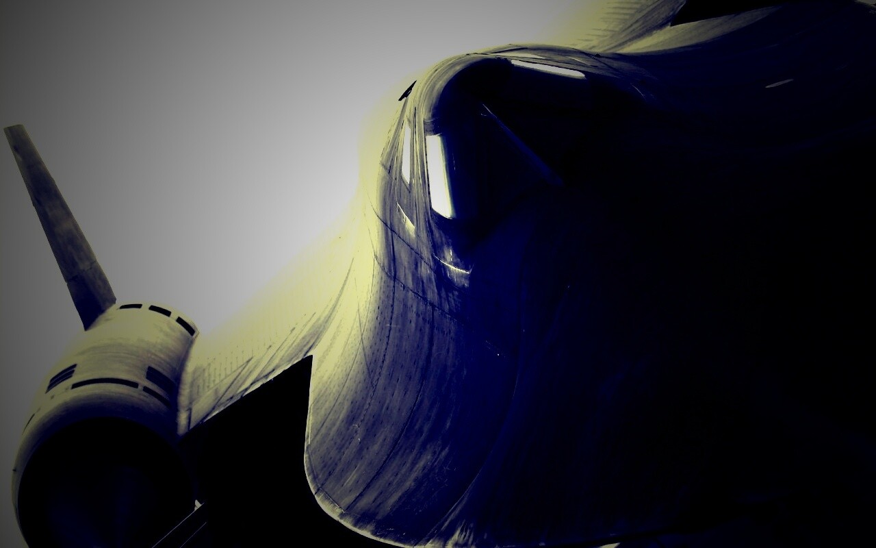 Самолет SR-71 BlackBird обои