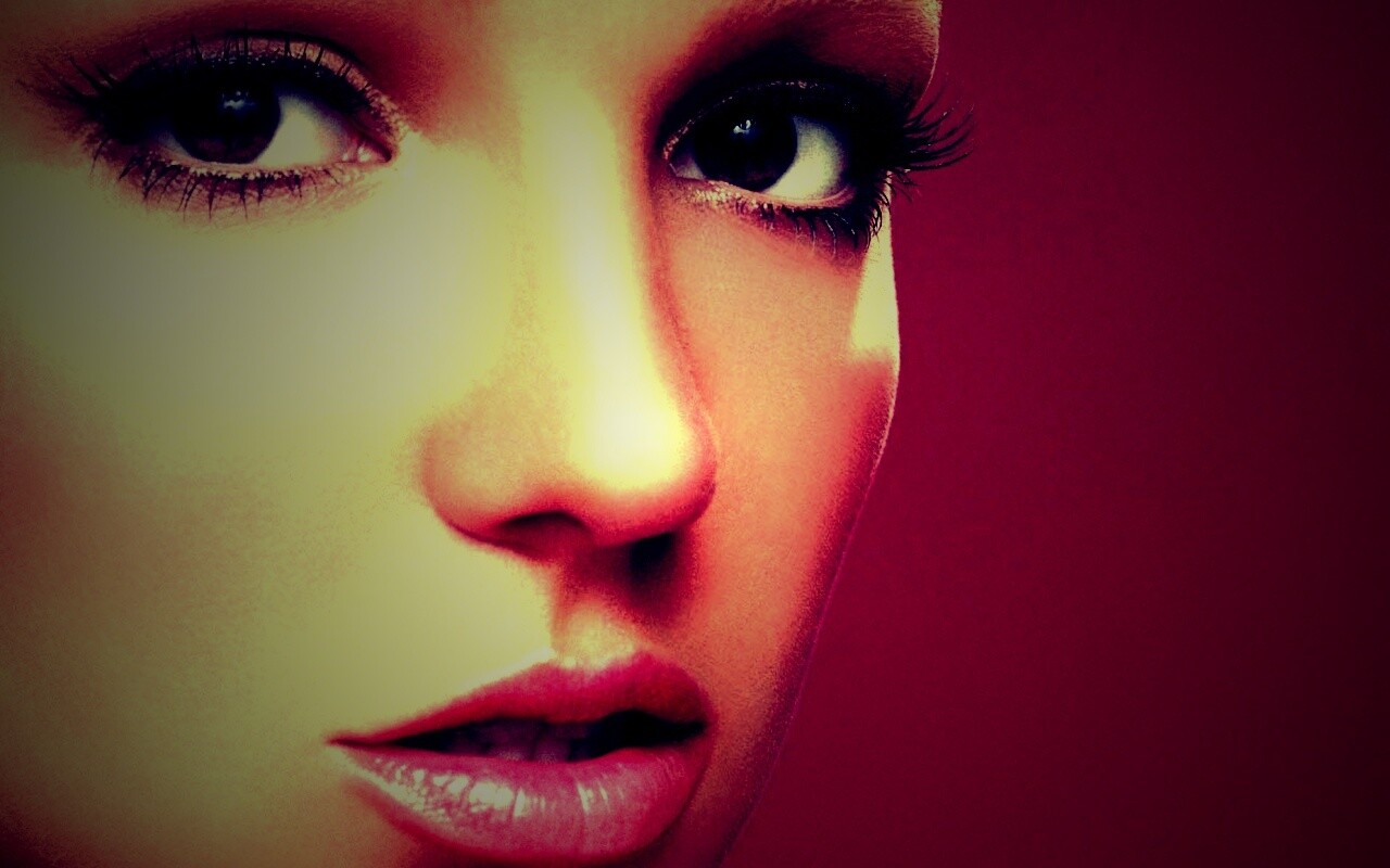 Лицо Бритни обои