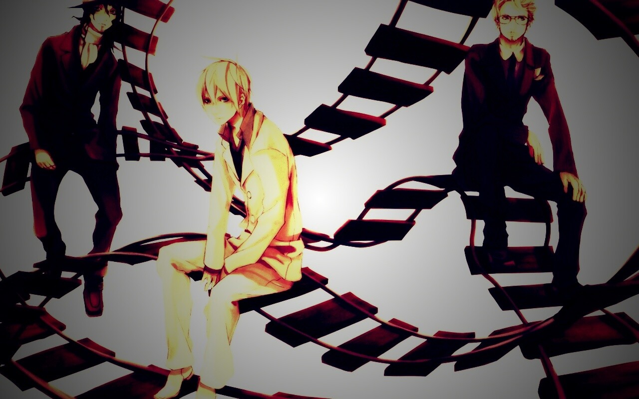 Парни в костюмах обои