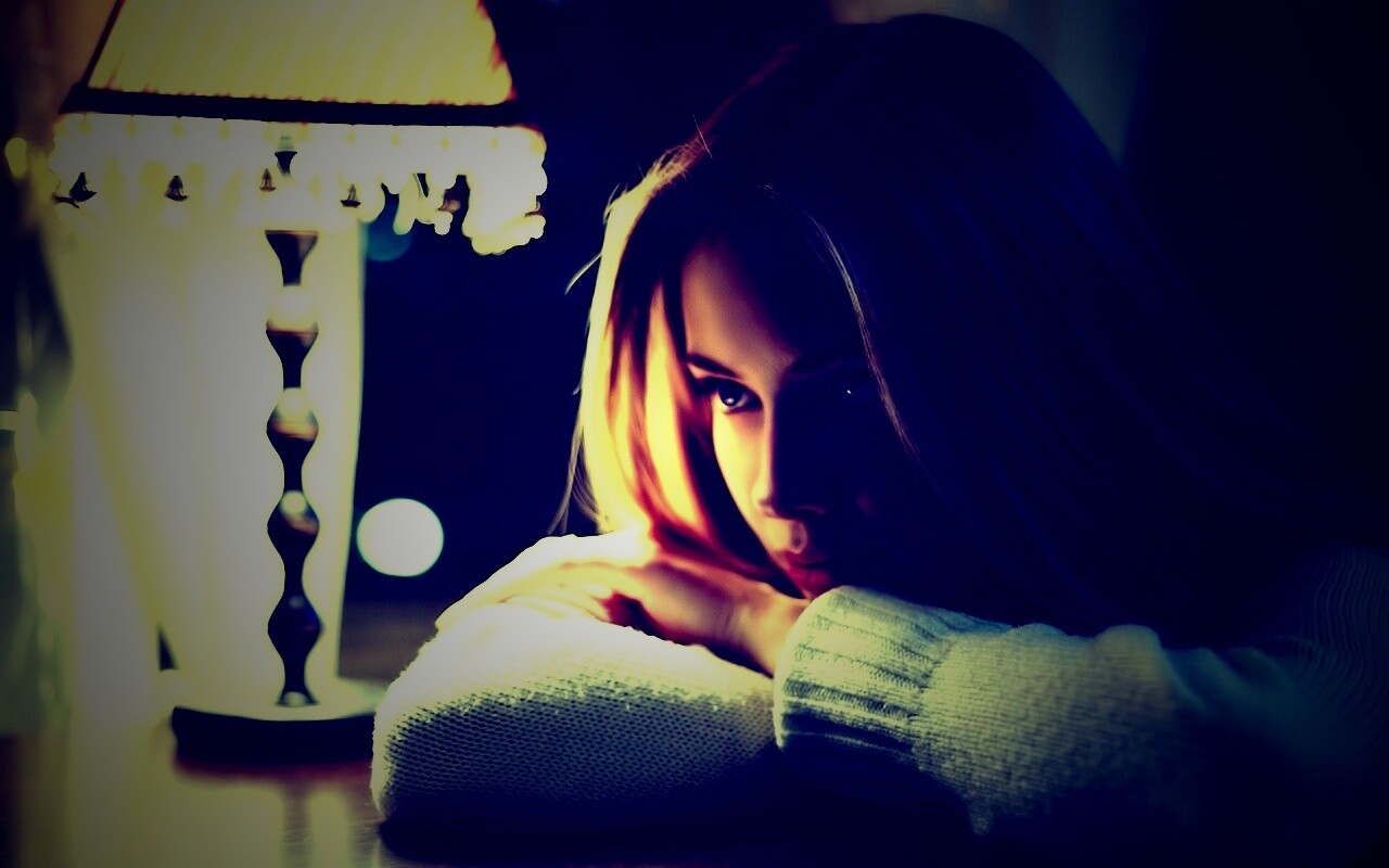 Задумалась обои