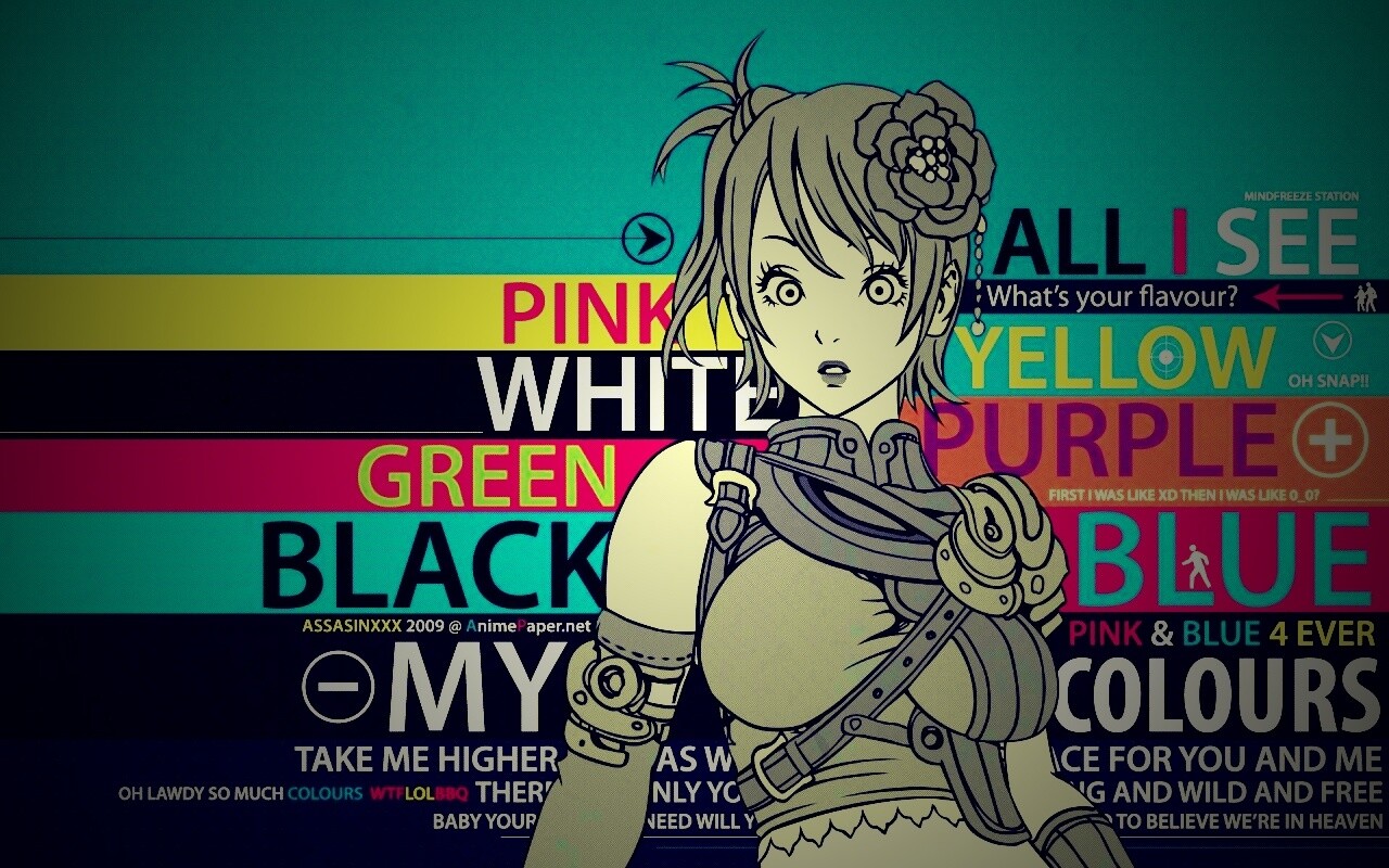 Раскрась её обои