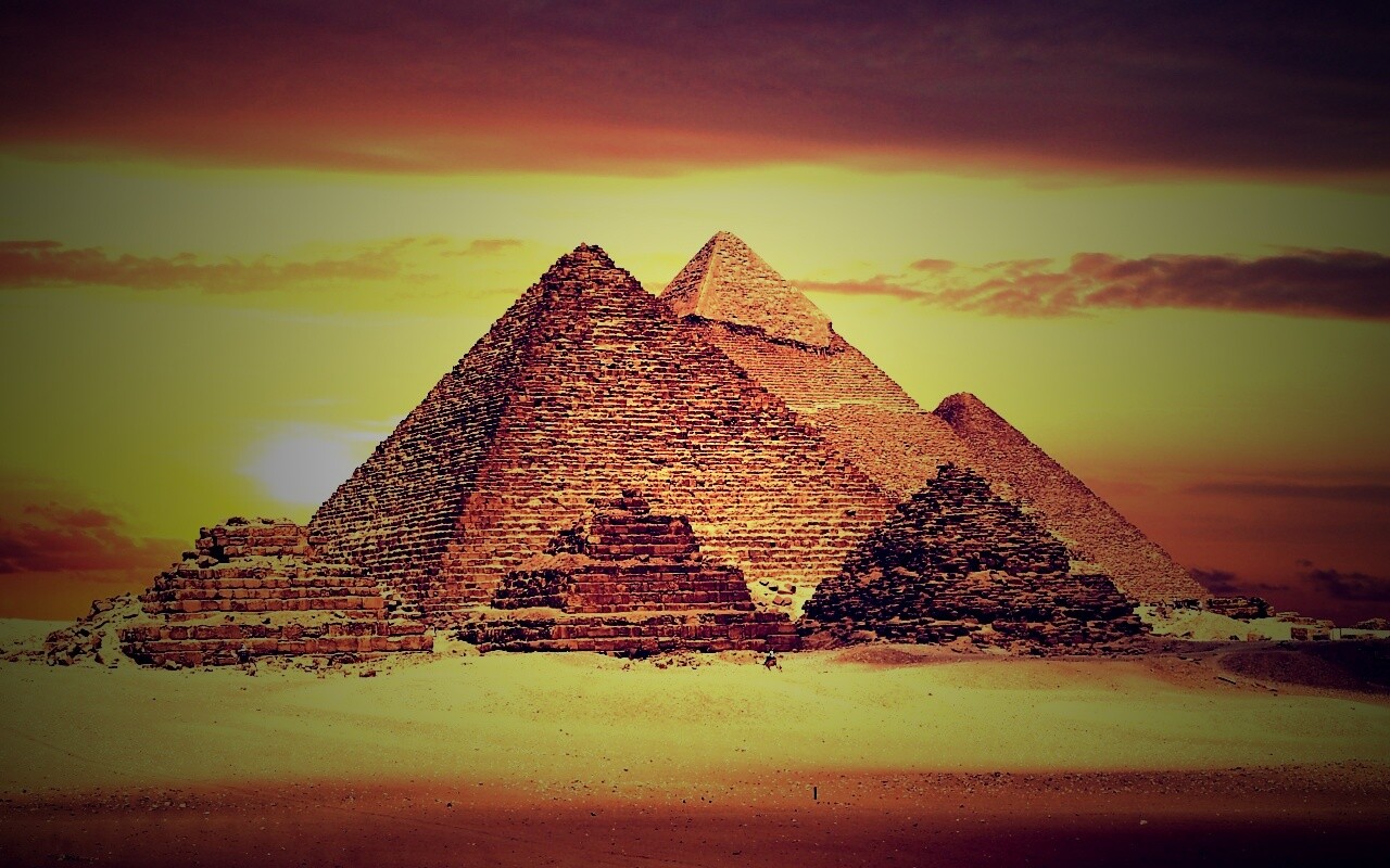 Великие пирамиды в Гизе обои