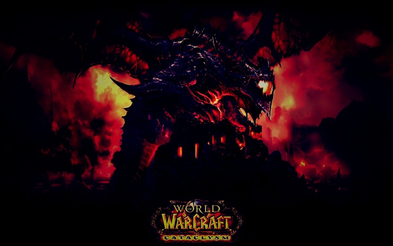 Дракон из WoW обои