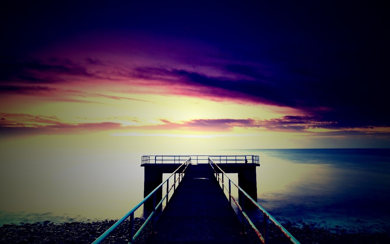 Старый пирс обои