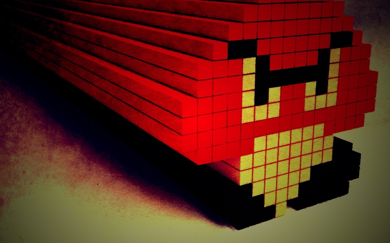 Злой гриб из марио обои