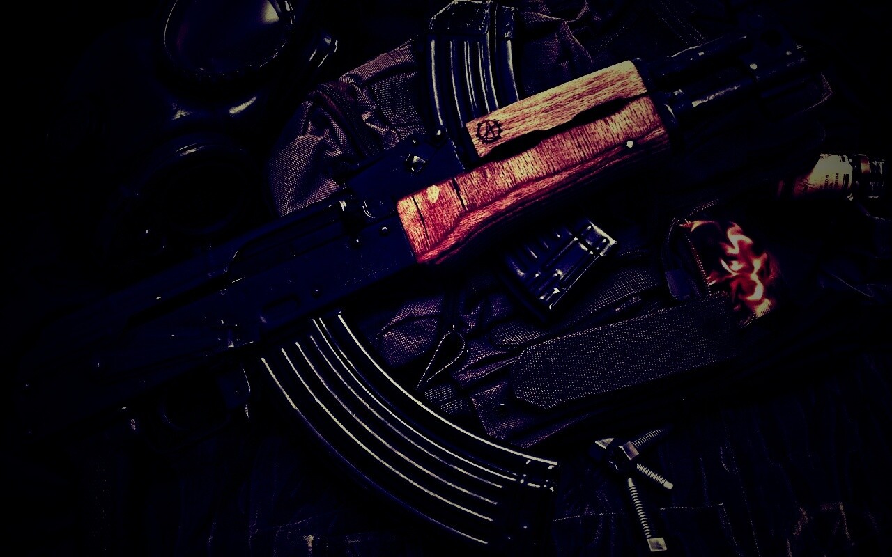 Автомат АК-47 обои