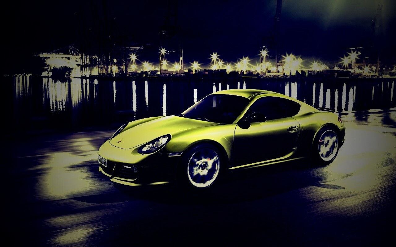Порш Кайман обои