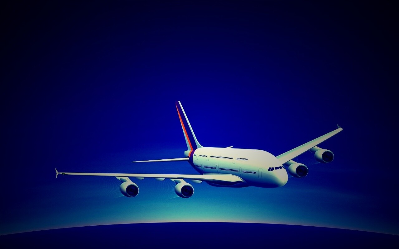 Аэробус А380 обои