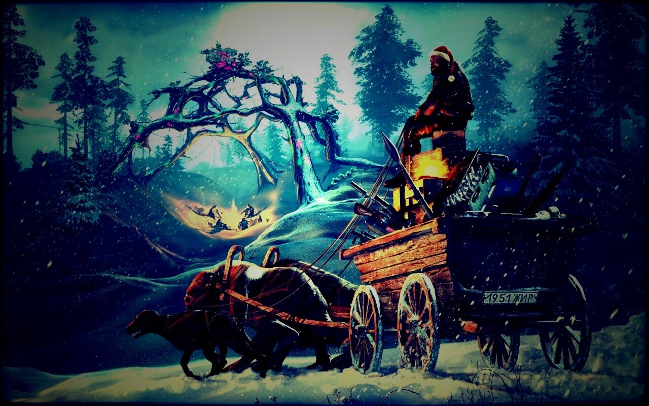 Новогодний Сталкер обои