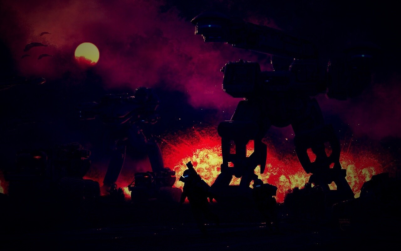 Война будущего обои