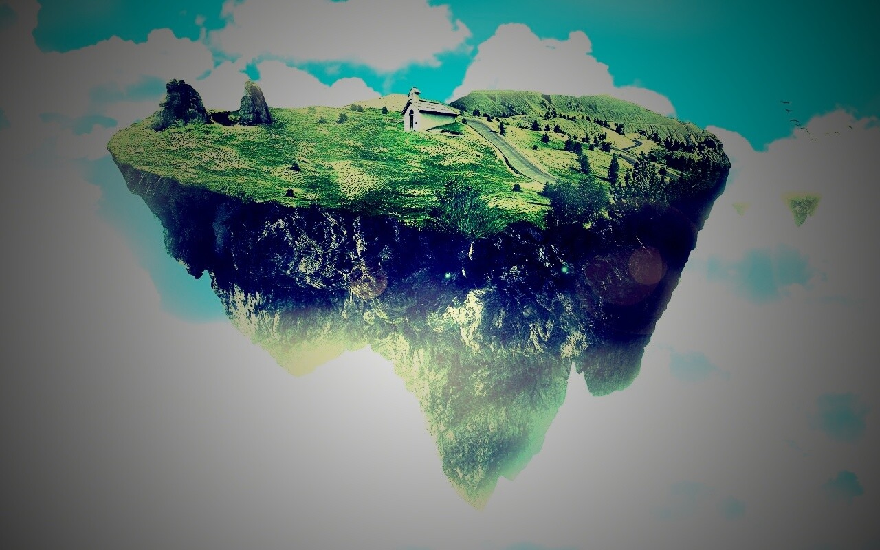 Летающий острв обои