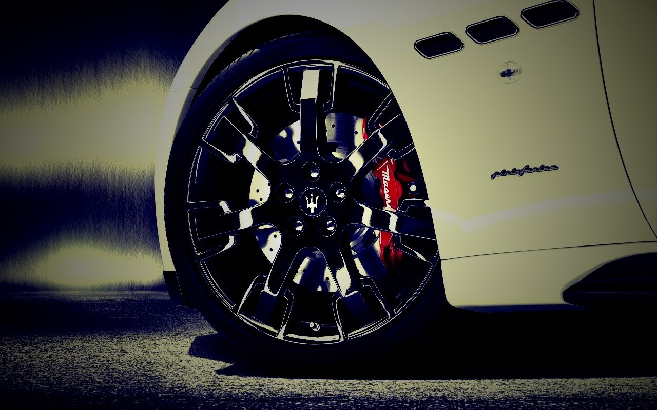 Колесу Maserati Granturismo обои