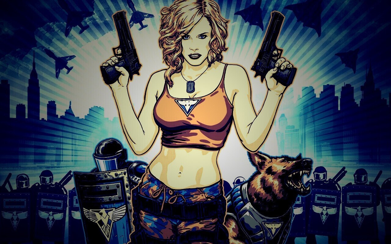 Таня из Red Alert 3 обои