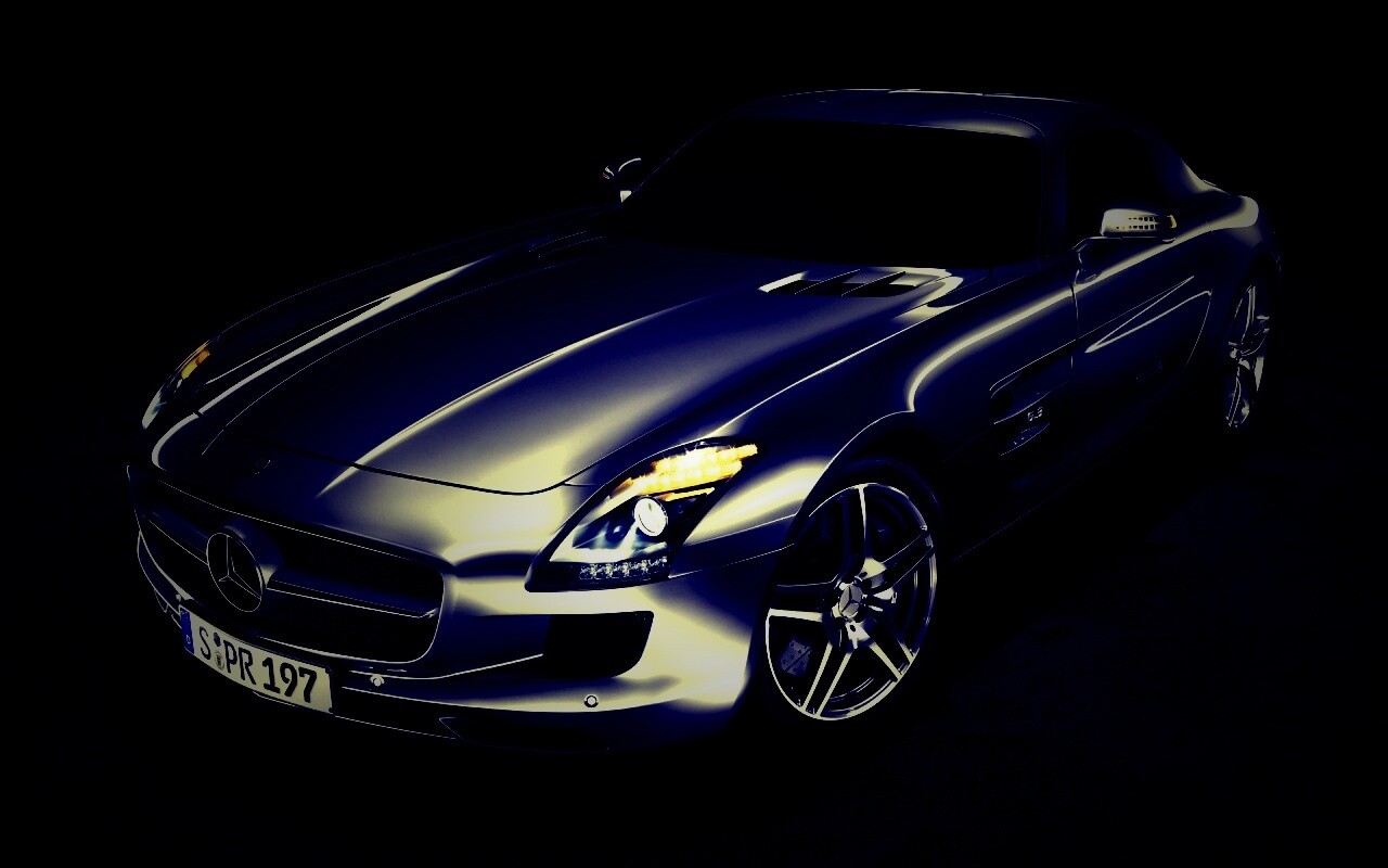 Mercedes SLS обои