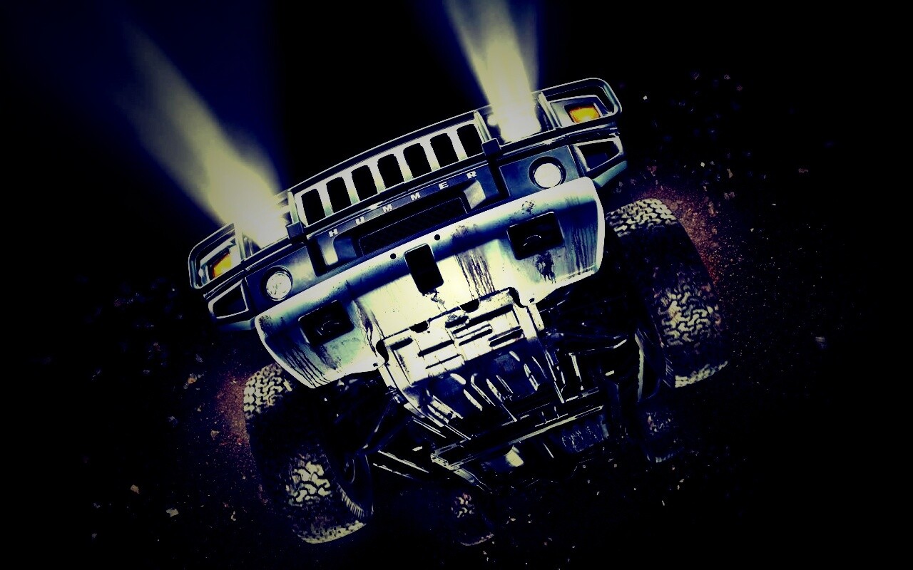 Хаммер в полете обои