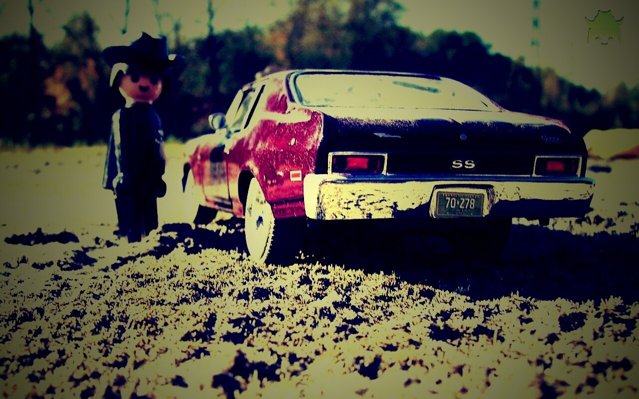 Машинка для человечка Lego обои