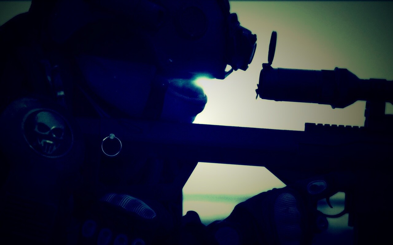 Снайпер за работой обои