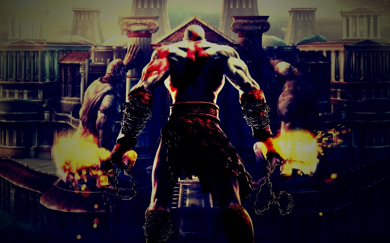 Кратос обои