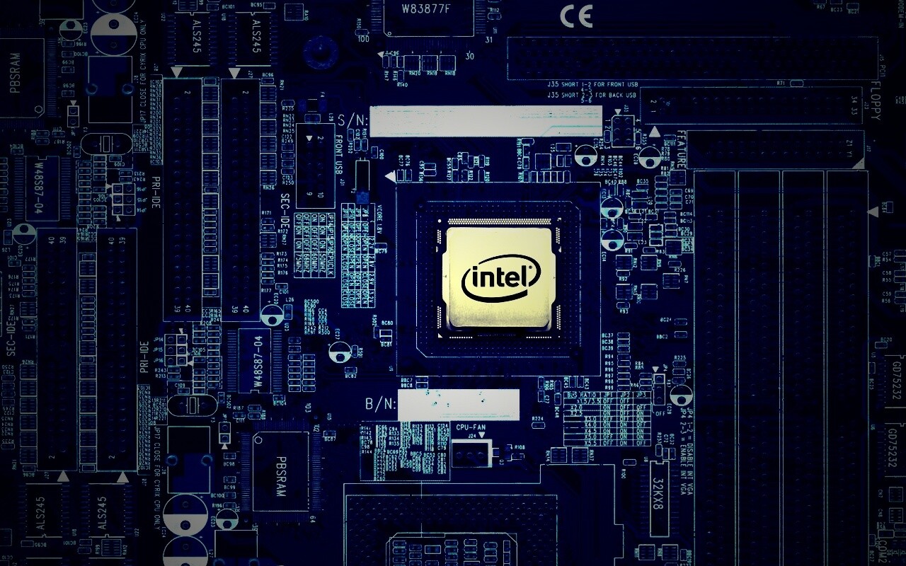 Процессор от Intel обои