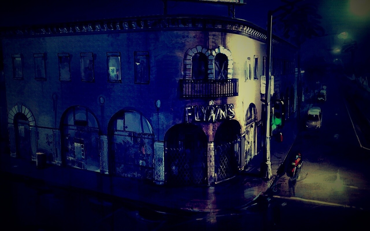 Зал игровых автоматов Флина обои