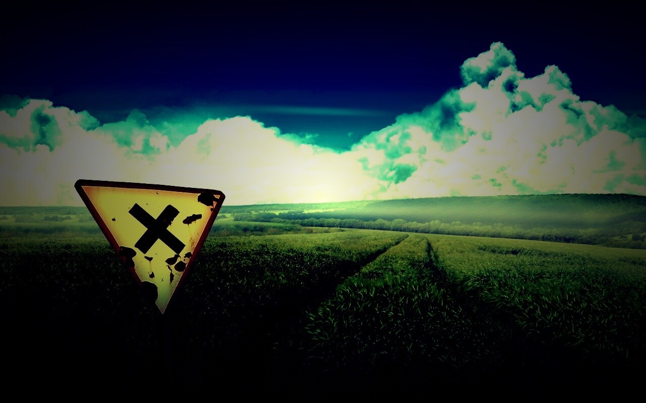 Проход воспрещен обои