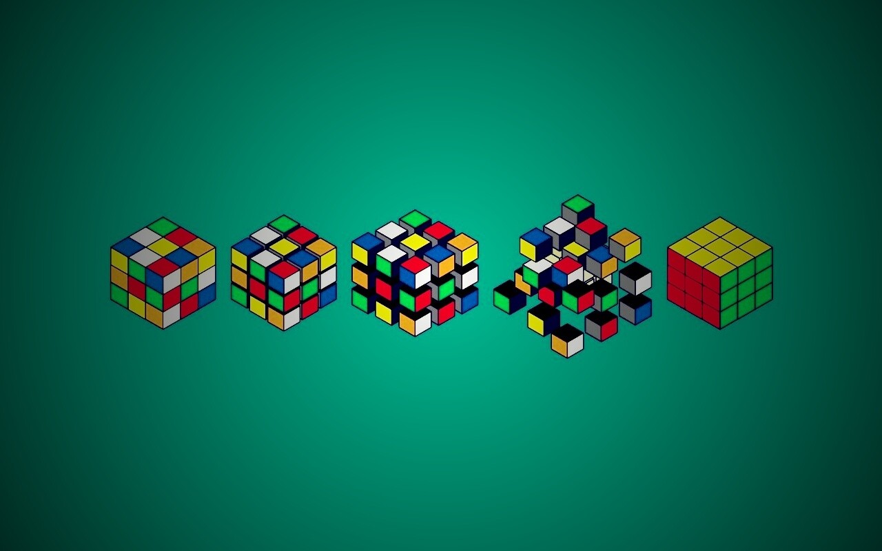 Как собрать кубик Рубика? обои