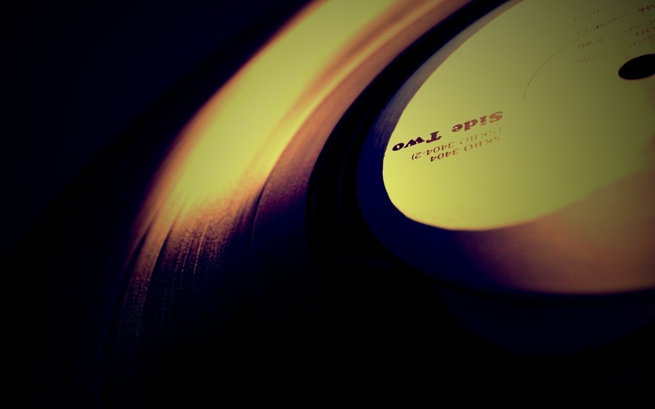 Виниловая пластинка обои