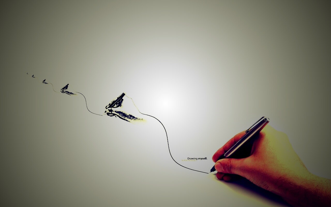 Рисунок - рекурсия обои