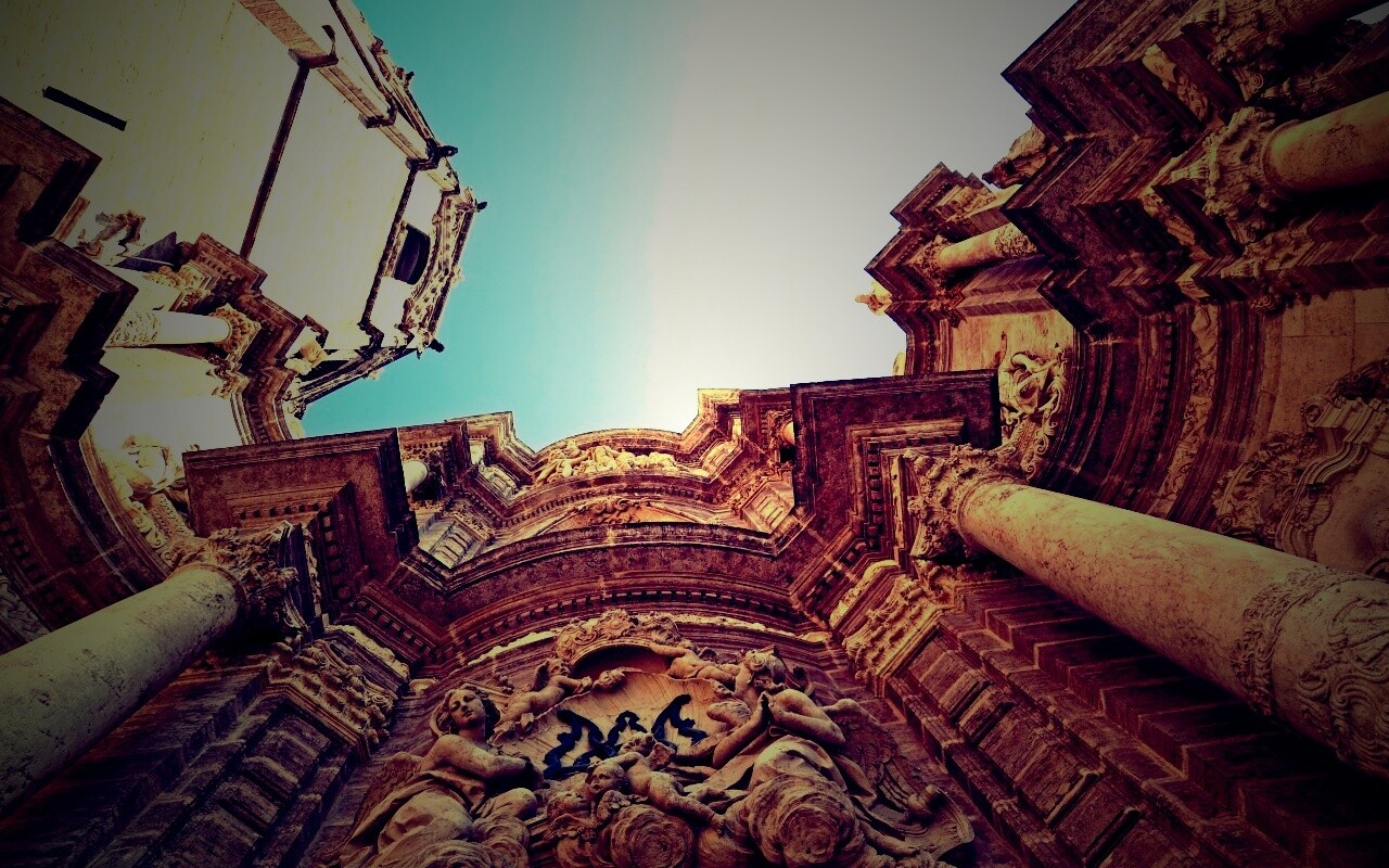 Памятник античного искусства обои