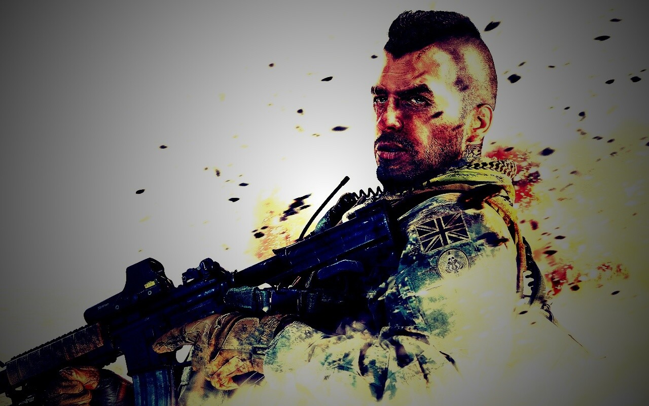 Солдат из COD Modern Warfare обои