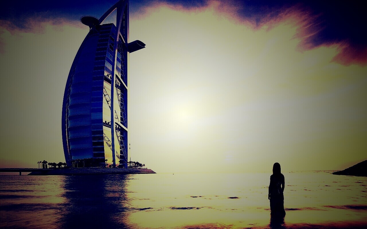Бурдж Аль Араб в Дубае обои