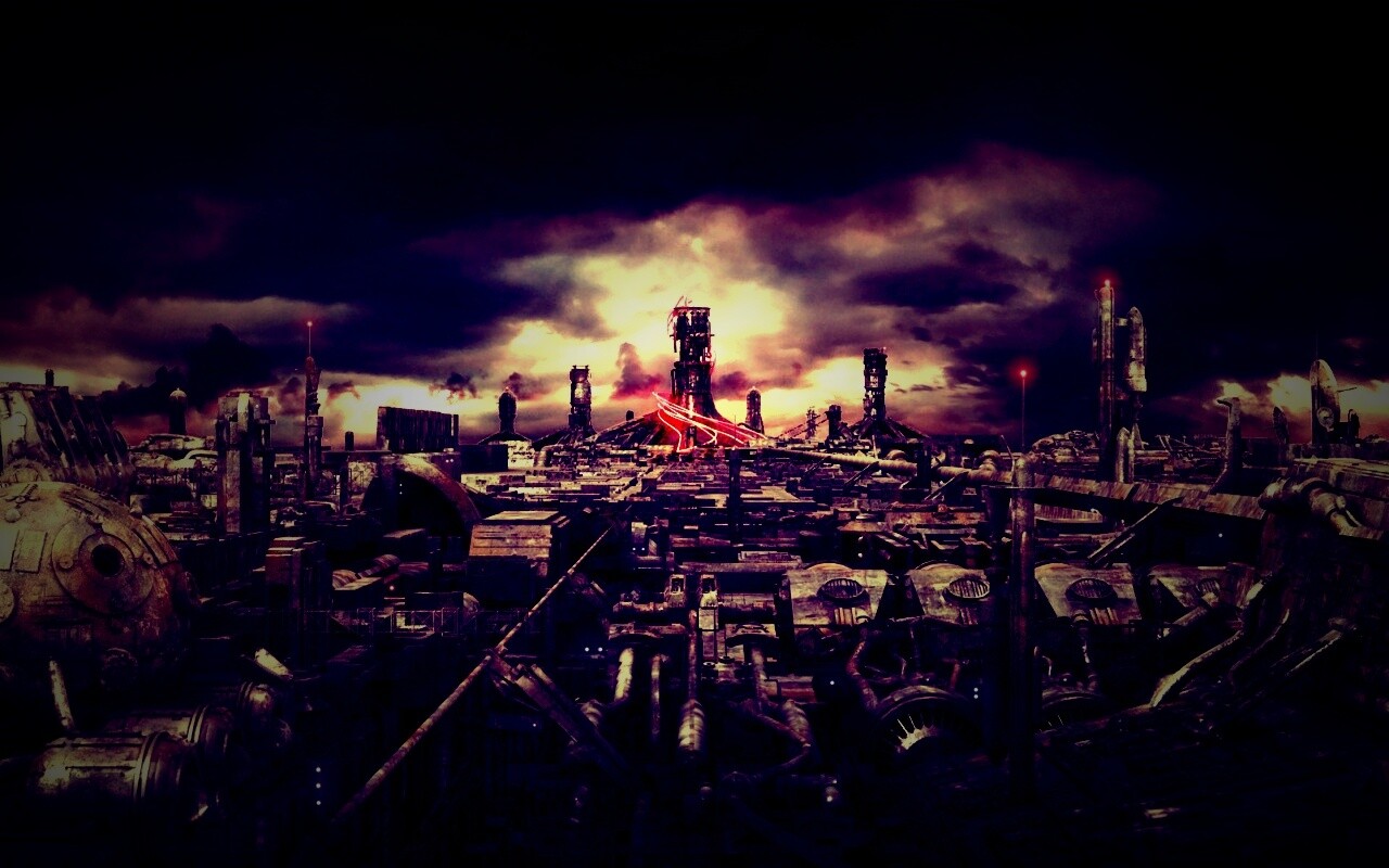 Механизированная планета обои