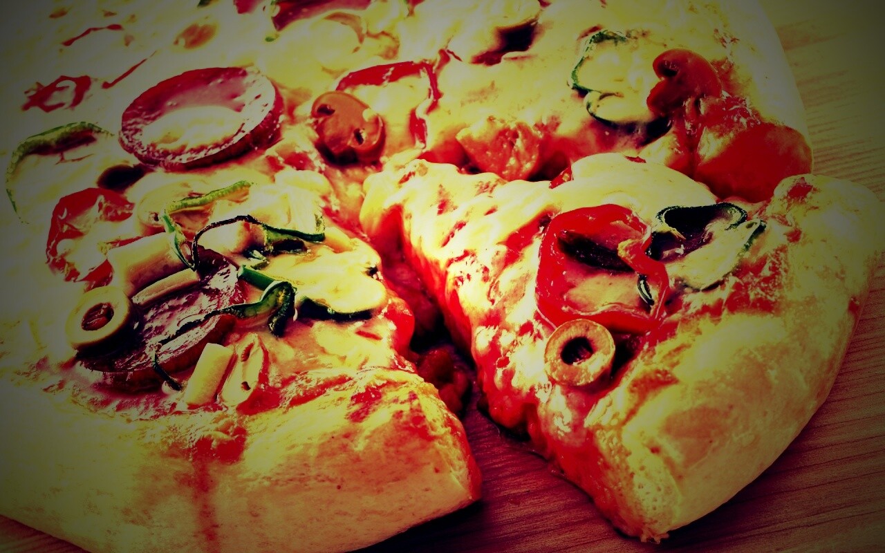 Свежая пицца обои