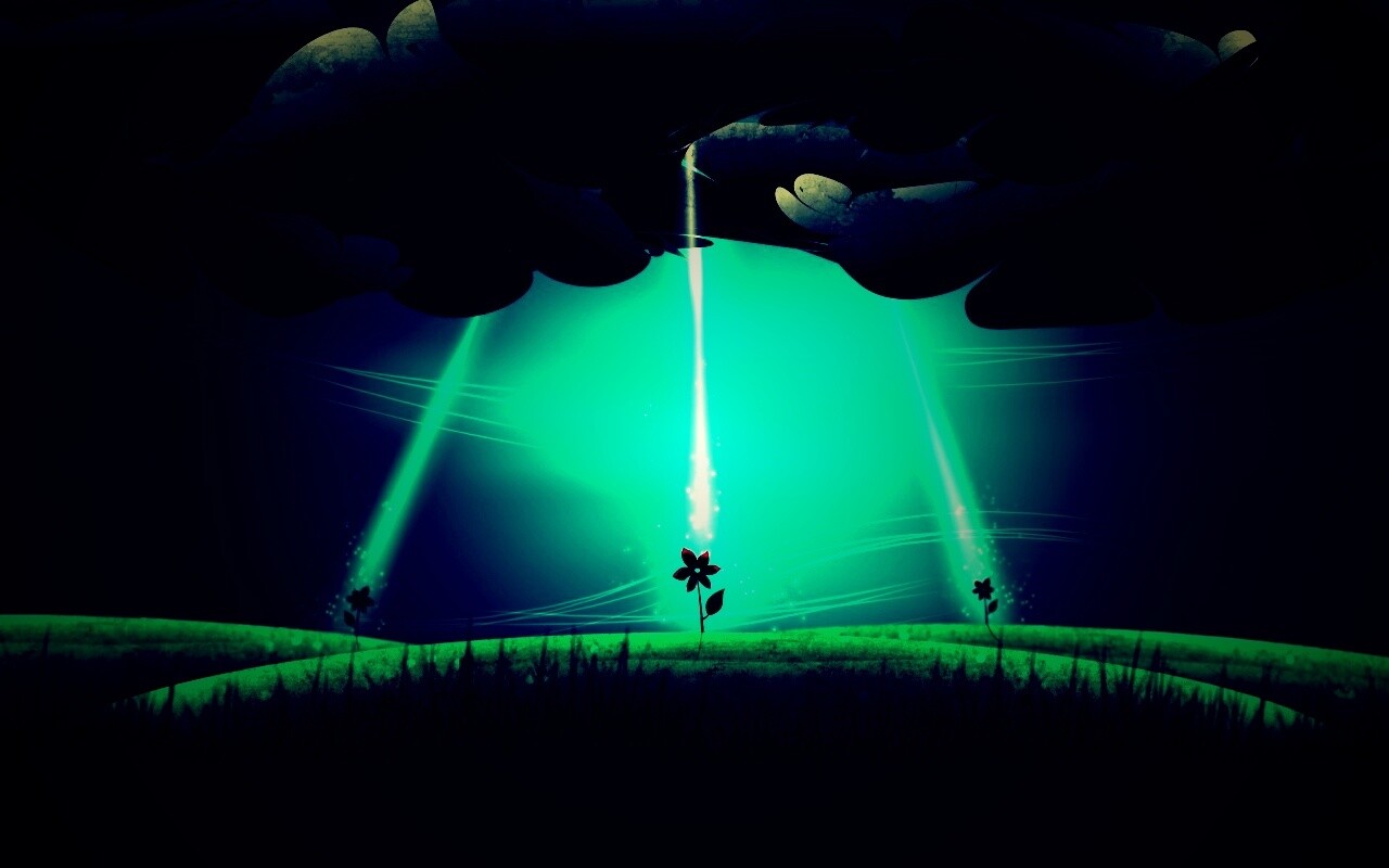 Свет для цветов обои