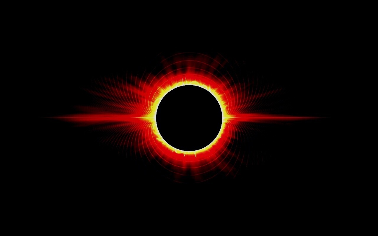 Солнецное затмение обои