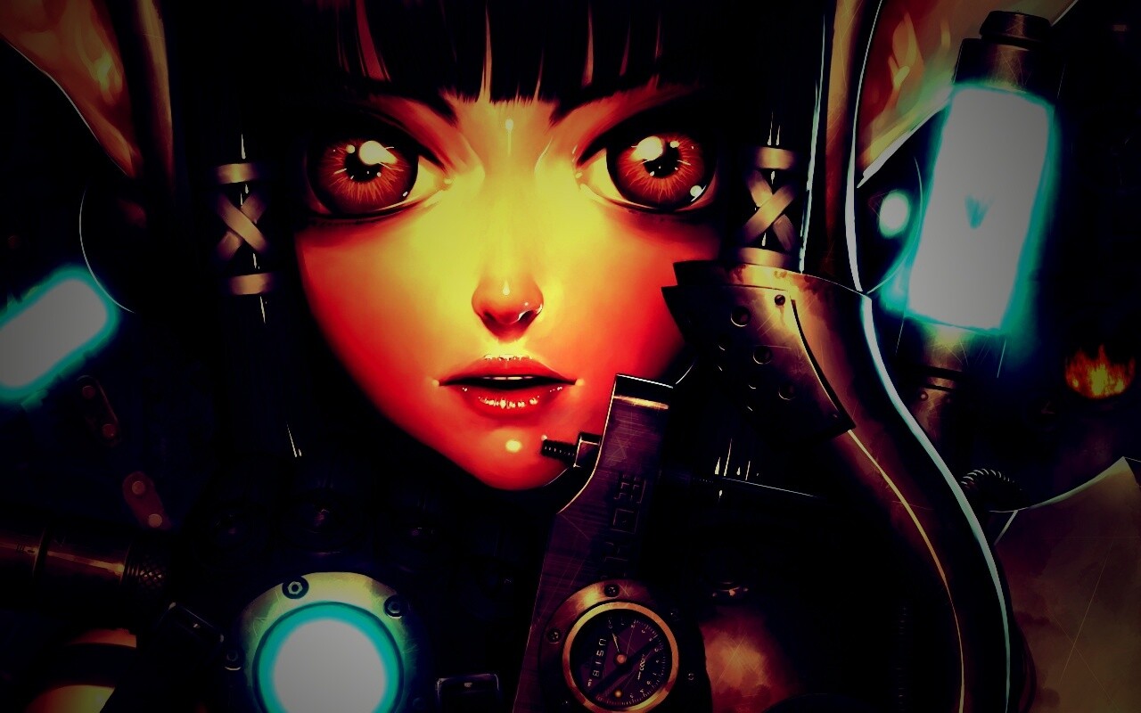 Технологичная лоли обои