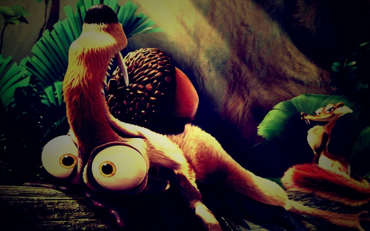 Кадр из Ледникового периода 3 обои