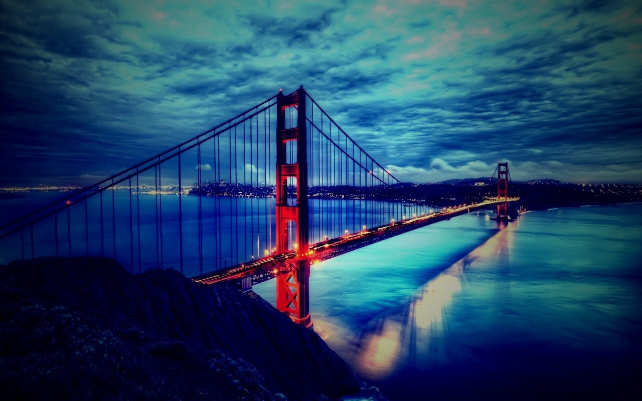 Мост Золотые Ворота обои