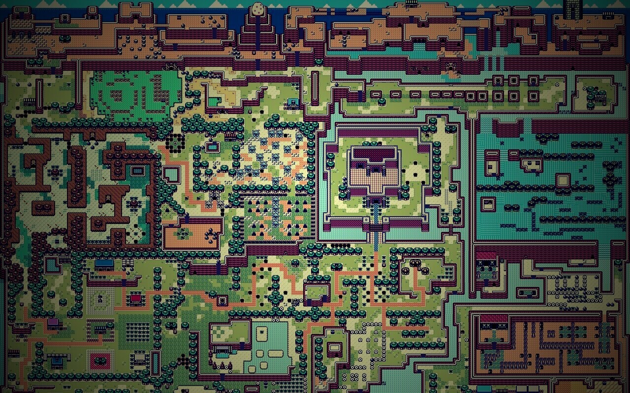 Пиксельный мир обои