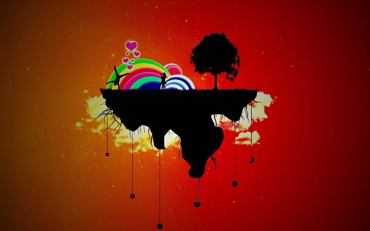 Векторный мир обои