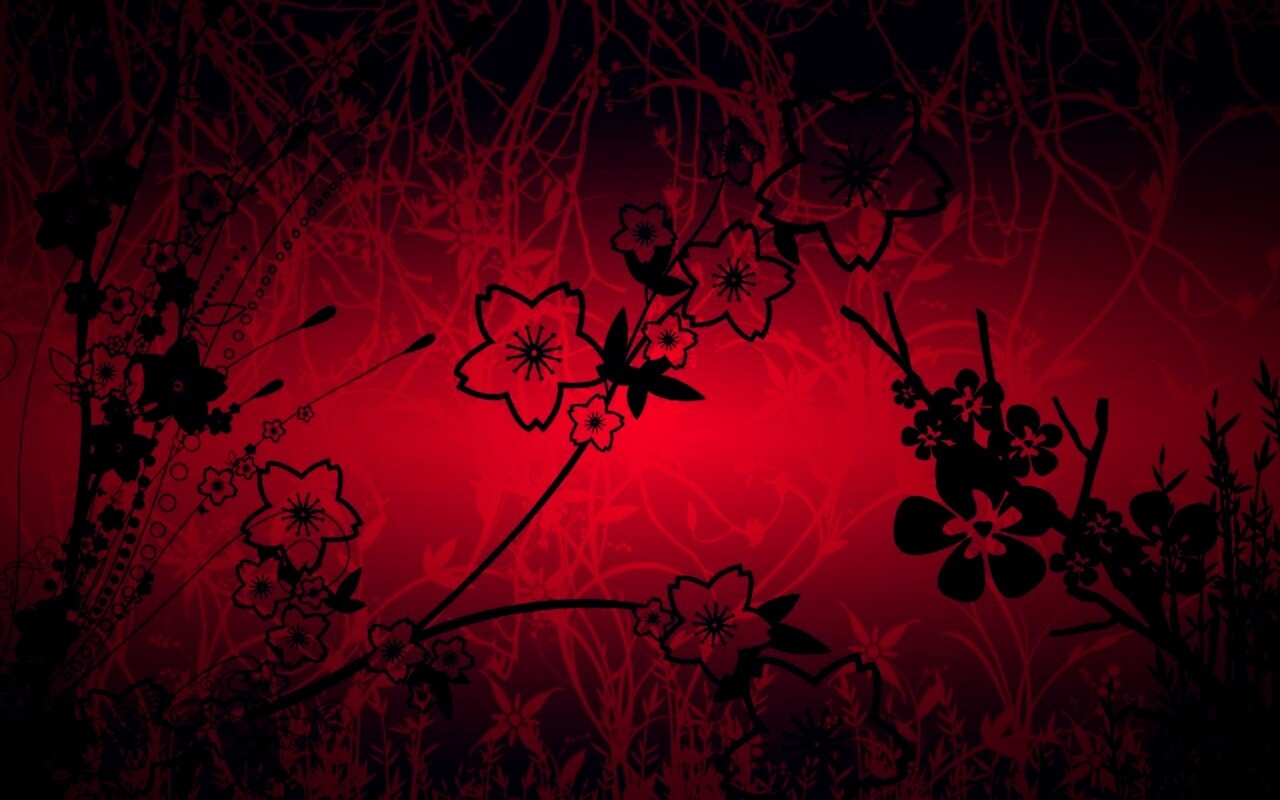 Цветы в векторе обои