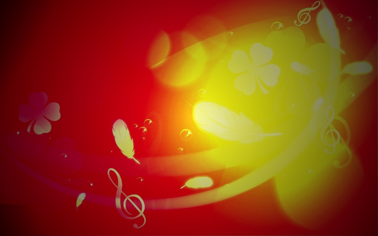 Тёплая энергия света обои