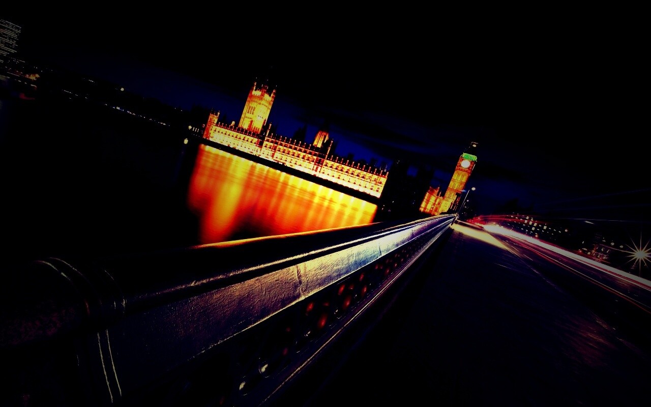 Перила тауэского моста обои