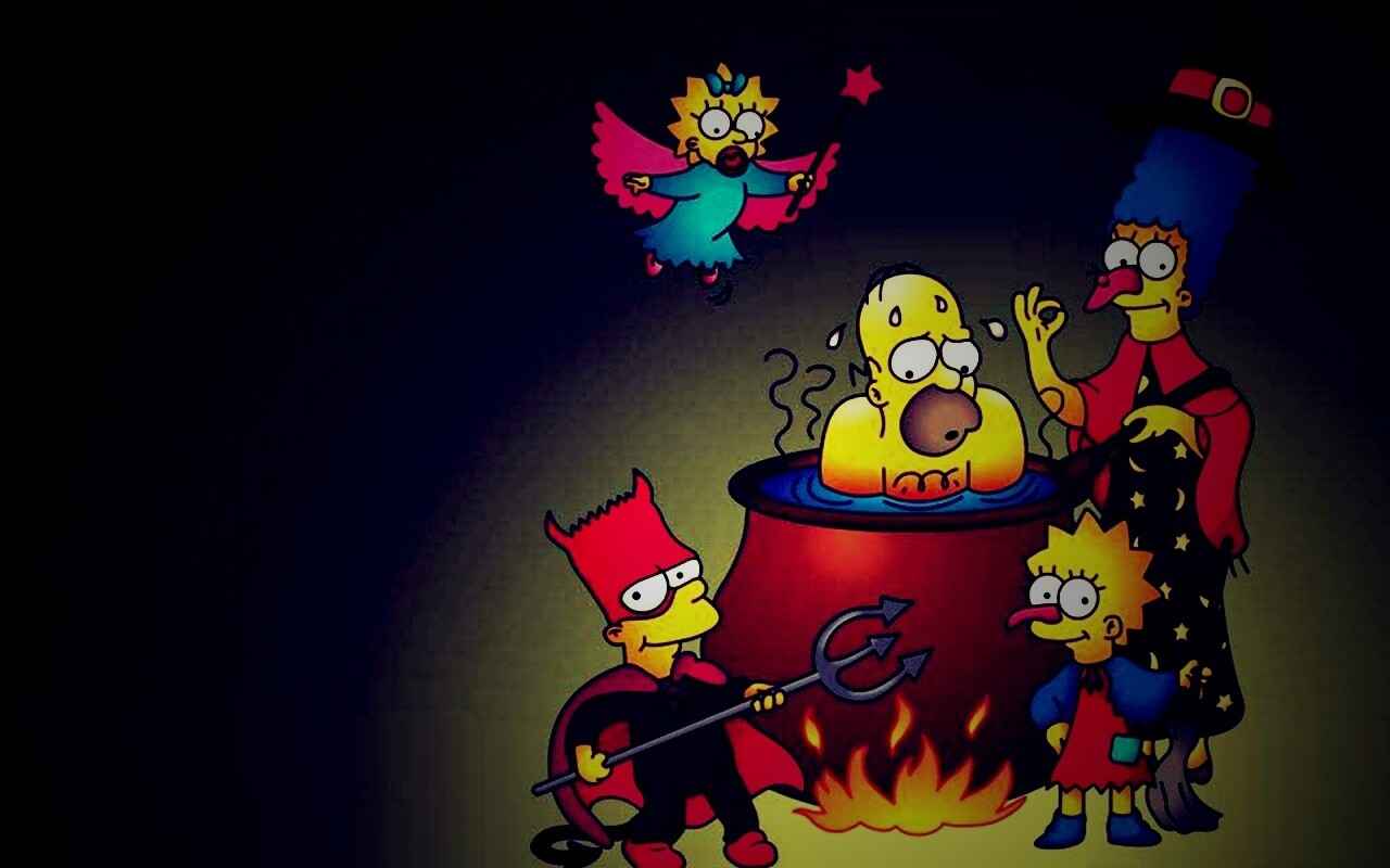 Шабаш Симпсонов обои