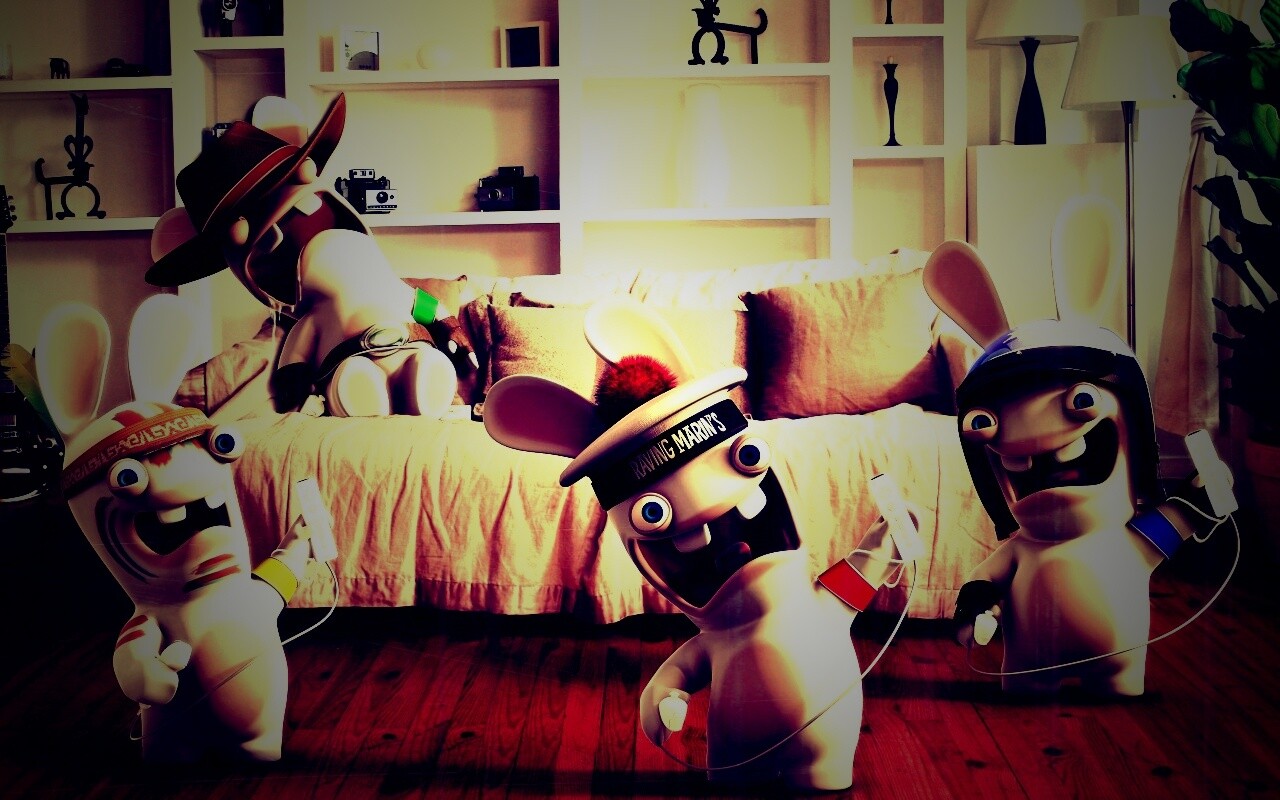Raving Rabbids wii обои