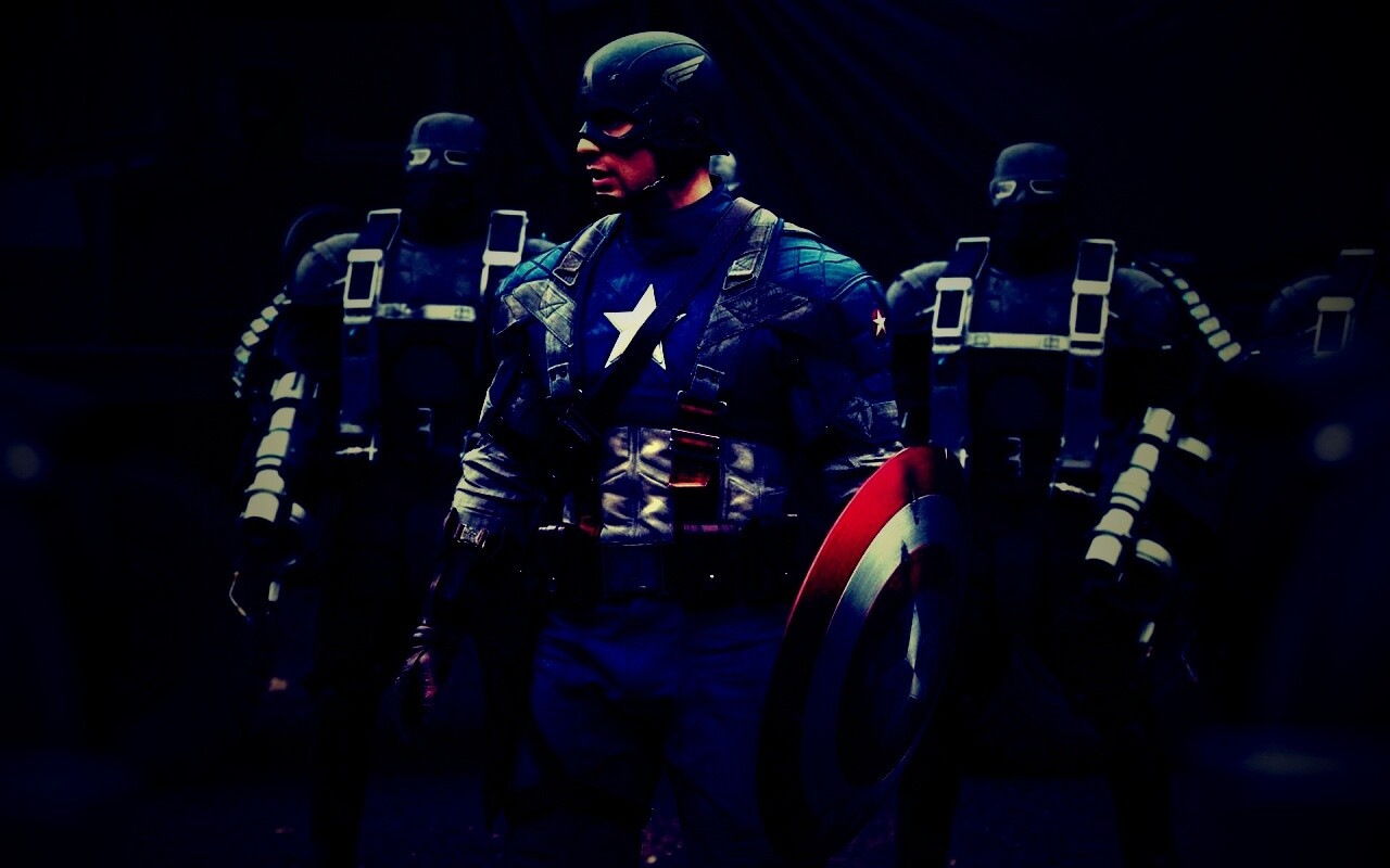 Капитан Америка обои