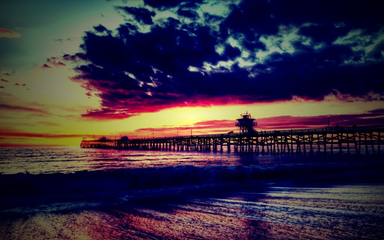 Морской прилив обои