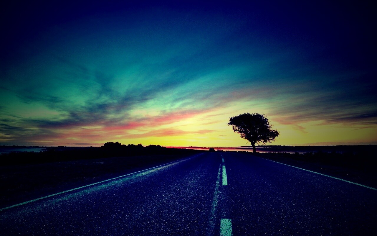 Дорога обои